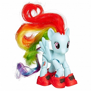 Фигурка пони с артикуляцией Рэинбоу Дэш из серии My Little Pony (Hasbro, b5680-b3598)